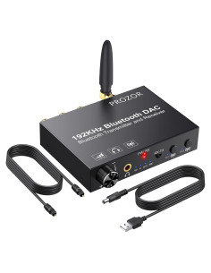 DAC Bluetooth 5.0 PROZOR 192kHz Transmisor y Receptor