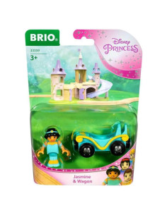 Juego de Tren BRIO Princesa Jasmine y Carrito 2 Piezas