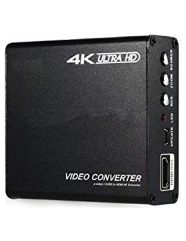 Convertidor S-Video y RCA a HDMI 4K TEC TSCHDMI4