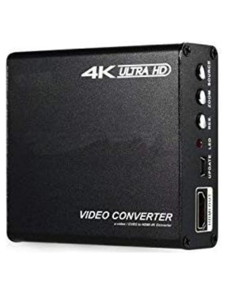 Convertidor S-Video y RCA a HDMI 4K TEC TSCHDMI4