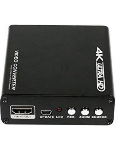 Convertidor S-Video y RCA a HDMI 4K TEC TSCHDMI4