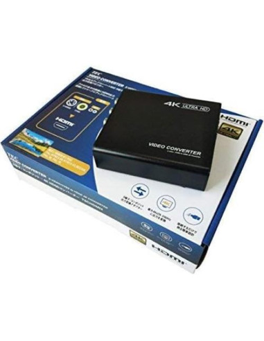 Convertidor S-Video y RCA a HDMI 4K TEC TSCHDMI4