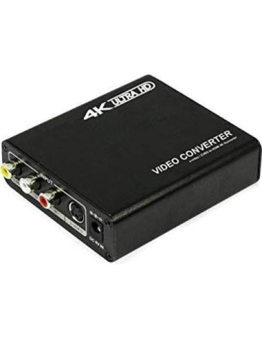 Convertidor S-Video y RCA a HDMI 4K TEC TSCHDMI4