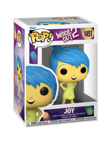 Figura Pop! Funko Alegría Inside Out 2 9.5 cm con Funda