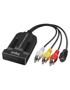 Convertidor HDMI a AV/S-Video HDSUNWSTD 1080p RCA
