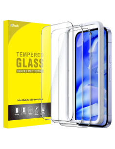 Protector de Pantalla JETech para Google Pixel 9a 15.1 cm - 3 Unidades