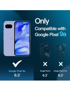 Protector de Pantalla JETech para Google Pixel 9a 15.1 cm - 3 Unidades 2