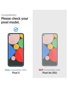 Protector de Pantalla Vidrio Templado Spigen para Pixel 5 - 2 Pzas 2