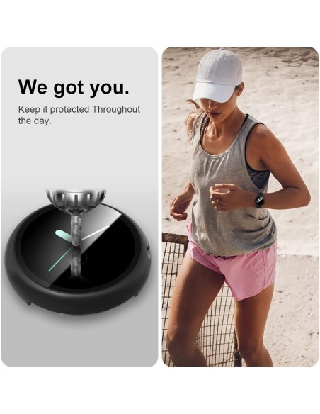 Funda Protectora de Pantalla JZK para Google Pixel Watch 2/1