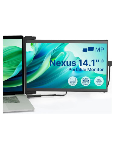 Monitor Portátil Nexus 14.1" HD IPS 1080P USB-C HDMI