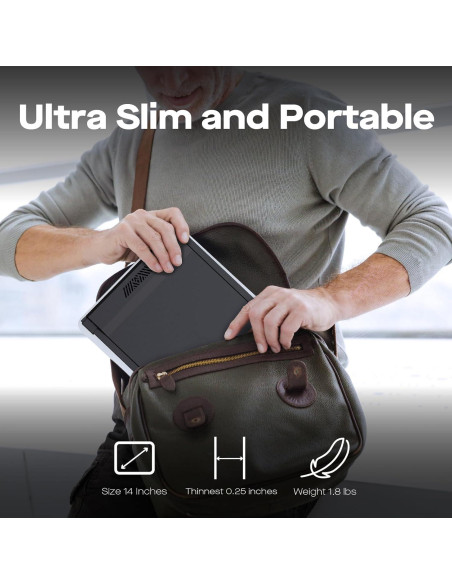 Monitor Portátil Nexus 14.1" HD IPS 1080P USB-C HDMI