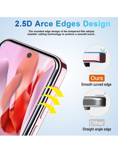 Protector de Pantalla y Lente para Google Pixel 9 Pro 5G - 8 Piezas