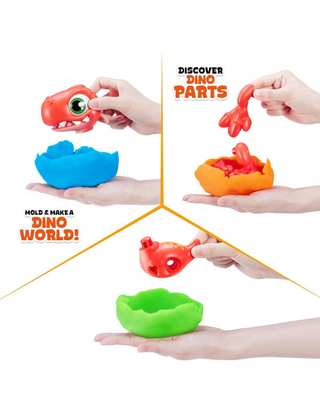 Smashers Junior Dino Dig Huevo Raptor 500g Juguete 3+