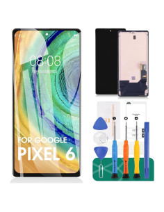 Pantalla OLED Reemplazo Google Pixel 6 con Marco y Huella