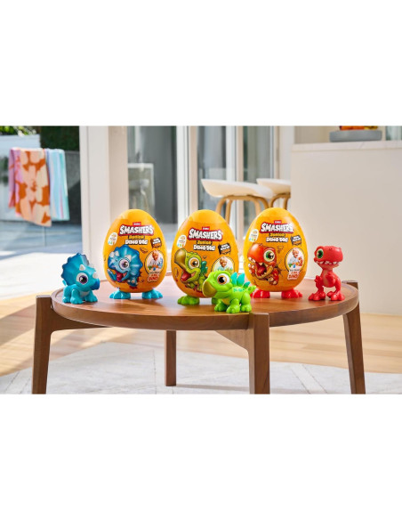 Smashers Junior Dino Dig Huevo Raptor 500g Juguete 3+