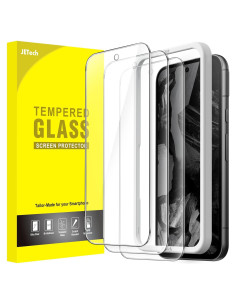 Protector de Pantalla JETech para Google Pixel 8a 15.5 cm, 3 Piezas