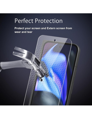 Protector de Pantalla Google Pixel 9 Pro Fold TPU + Vidrio 9H