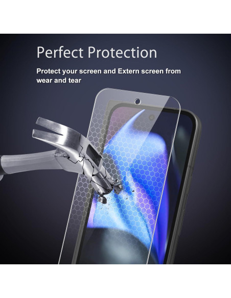 Protector de Pantalla Google Pixel 9 Pro Fold TPU + Vidrio 9H