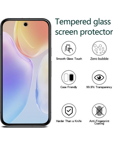 Protector de Pantalla KAREEN para Google Pixel 9a - Vidrio Templado Privado