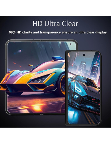 Protector de Pantalla Google Pixel 9 Pro Fold TPU + Vidrio 9H