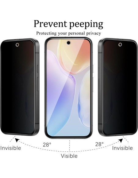 Protector de Pantalla KAREEN para Google Pixel 9a - Vidrio Templado Privado
