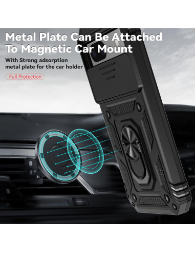 Funda Protectora Google Pixel 8A PUSHIMEI Grado Militar