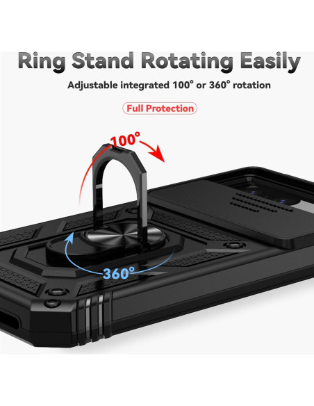 Funda Protectora Google Pixel 8A PUSHIMEI Grado Militar Funda Protectora Google Pixel 8A PUSHIMEI Grado Militar