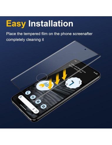 Protector de Pantalla Vidrio Templado JEHOO para Google Pixel 7 Pro