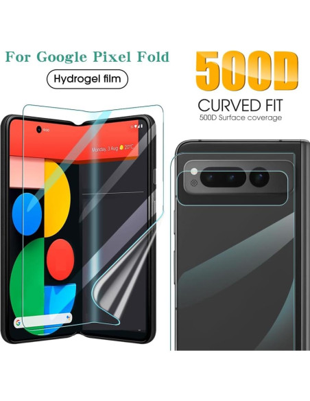Protector de Pantalla Hidrogel Foebxxs para Google Pixel 9 Pro Fold
