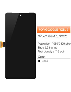 Reemplazo Pantalla LCD Original Google Pixel 7 con Marco 2