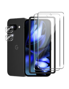Protector de Pantalla y Lente para Google Pixel 9a - Vidrio Templado 9H