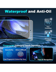 Protector de Pantalla y Lente para Google Pixel 9a - Vidrio Templado 9H 2