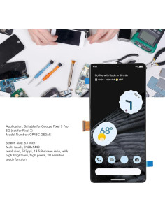 Reemplazo Pantalla Google Pixel 7 Pro 5G AMOLED 6.7" 2