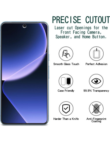 Protector de Pantalla KAREEN para Google Pixel 8 Pro Cristal Templado 9H