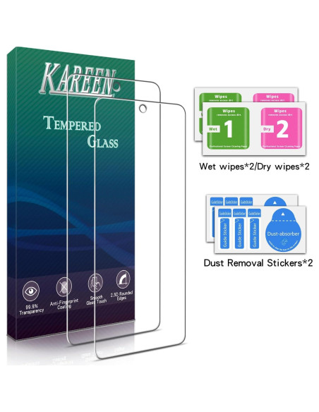 Protector de Pantalla KAREEN para Google Pixel 8 Pro Cristal Templado 9H