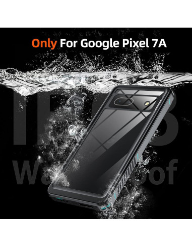 Funda Impermeable ANTSHARE para Google Pixel 7A - Azul