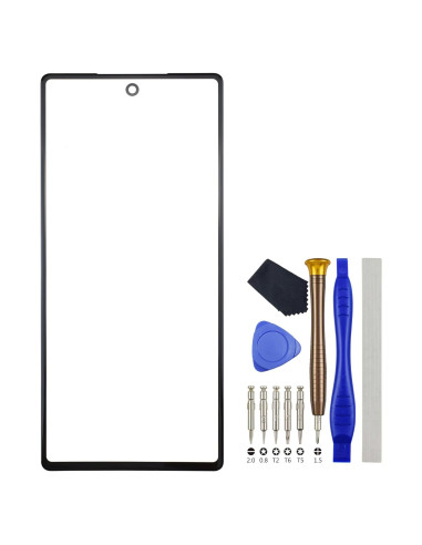 Cristal de Pantalla Externa Reemplazo Google Pixel 6 Negro 6.4"