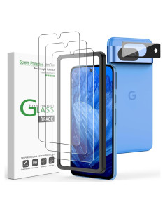 Protector de Pantalla Vidrio Templado amFilm para Google Pixel 8A