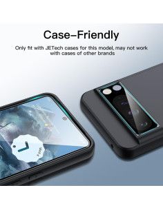 Protector de Pantalla JETech para Google Pixel 8 Pro - Vidrio Templado HD, 2 Piezas 2