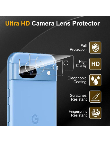 Paquete 3 Protectores Pantalla Privados Nixinioo Google Pixel 8a