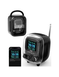 Altavoz Bluetooth Divoom Tiivoo-2 Retro con Radio FM