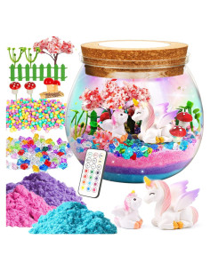 Kit de Terrario Unicornio Tywop con Luces LED y Control Remoto
