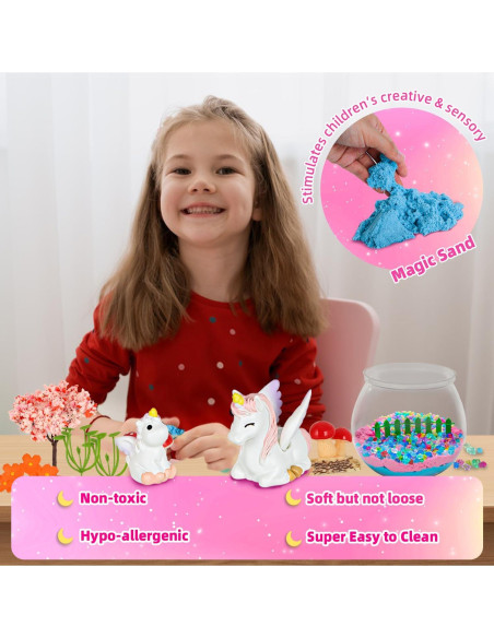 Kit de Terrario Unicornio Tywop con Luces LED y Control Remoto