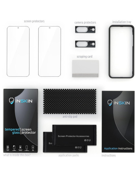 Protector de Pantalla Vidrio Templado Inskin Google Pixel 8 Pro 6.7"