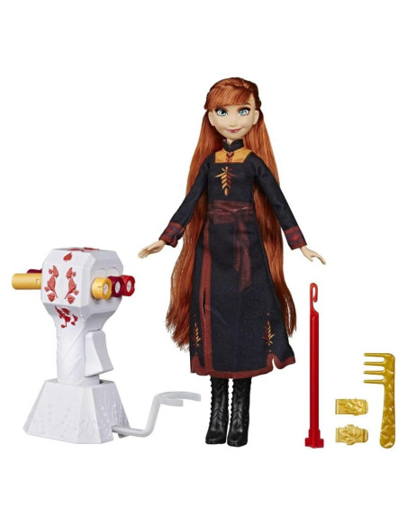 Muñeca Anna Disney Frozen 2 con Cabello Rojo y Trenzador