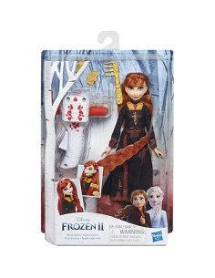 Muñeca Anna Disney Frozen 2 con Cabello Rojo y Trenzador 2