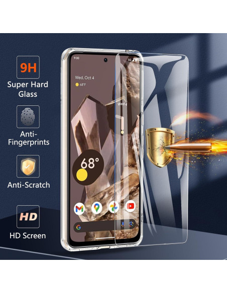 Carcasa Ottplus para Google Pixel 8 Pro con Protector de Pantalla