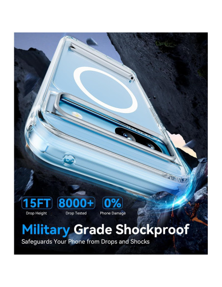 Funda Magnética Oterkin para Google Pixel 8A con Protector