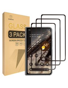 Protector de Pantalla Mr.Shield para Google Pixel Fold - 3 PCS Vidrio Templado 9H
