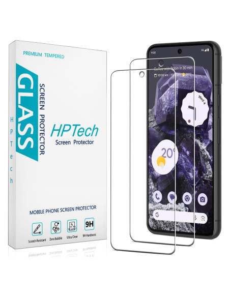 Protector de Pantalla Vidrio Templado HPTech para Google Pixel 8A